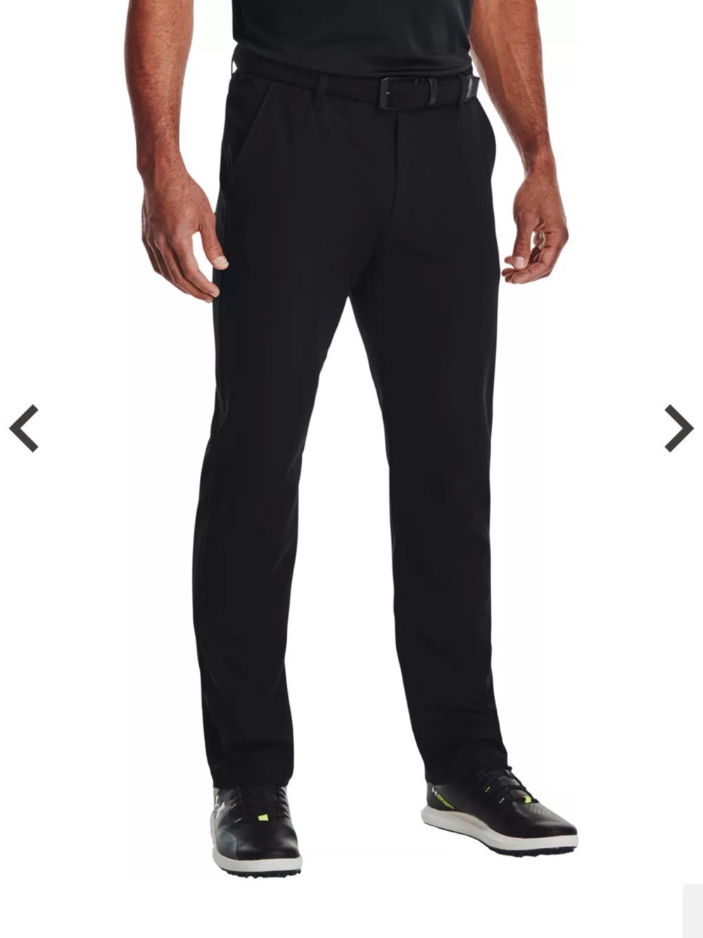 Under Armour Men’s Drive Pant Size 36/32 Straight Leg Black NWT